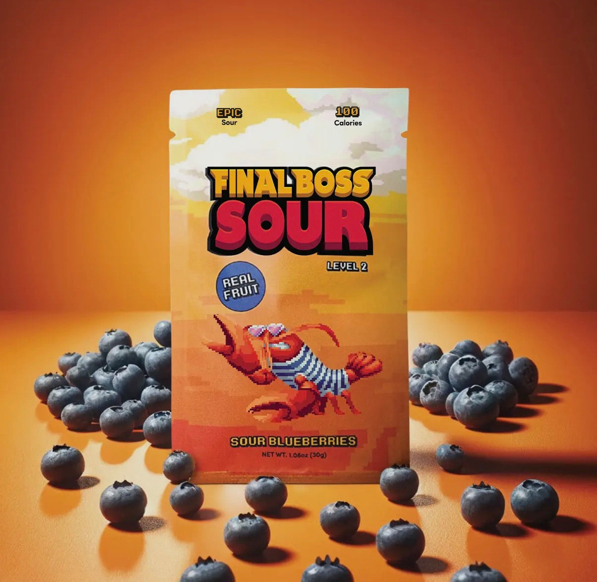 Final Boss Sour Blueberries (30g)
