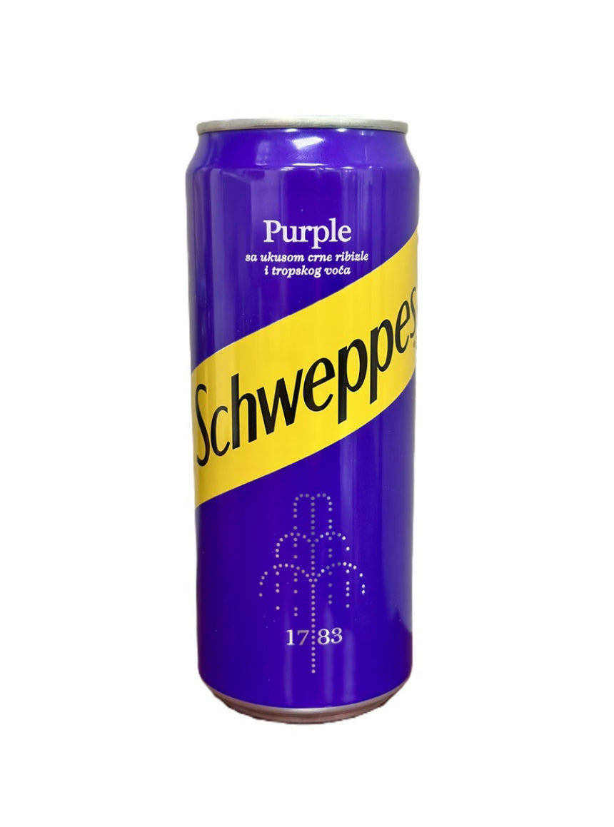 Schweppes Purple Tropical Fusion Can (11.16oz)