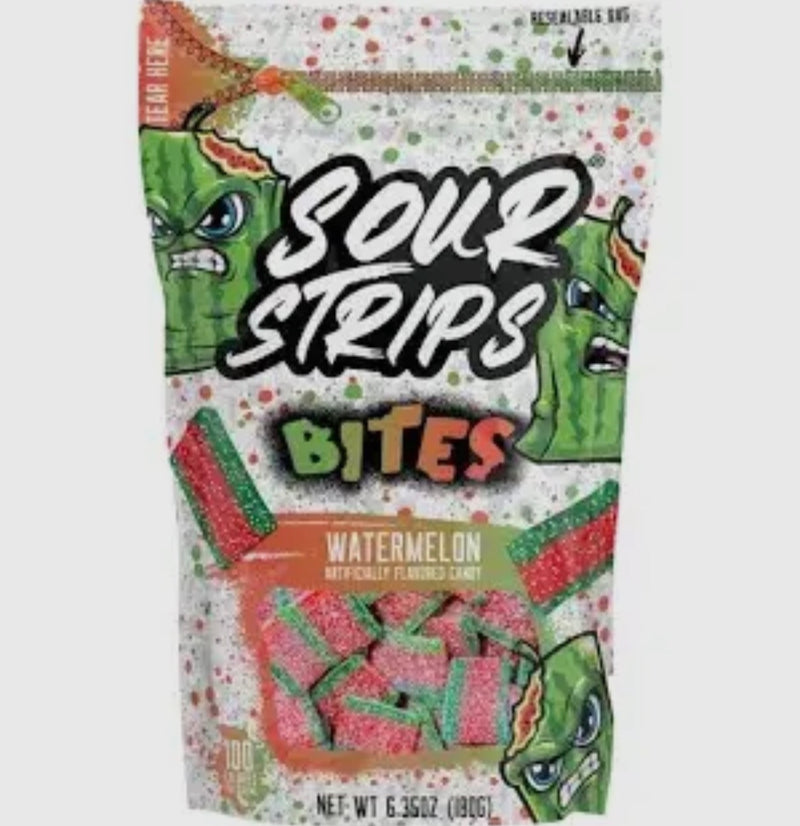 Sour Stripes Watermelon Bites (6.35oz)