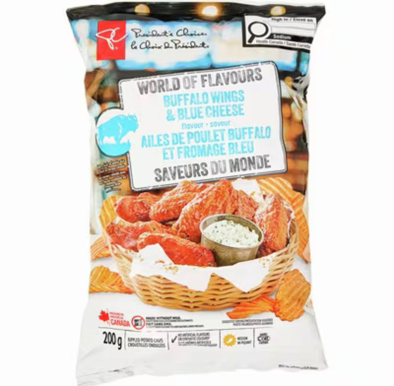 World of Flavor Buffalo Wings & Blue Cheese (200g) No MSG