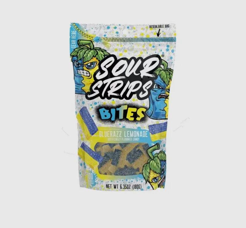 Sour Stripes Blue Raspberry Lemonade Bites (6.35oz)