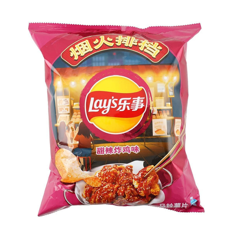 Lay’s Sweet And Spicy Chicken (60g) (Sesame Chicken Flavor)