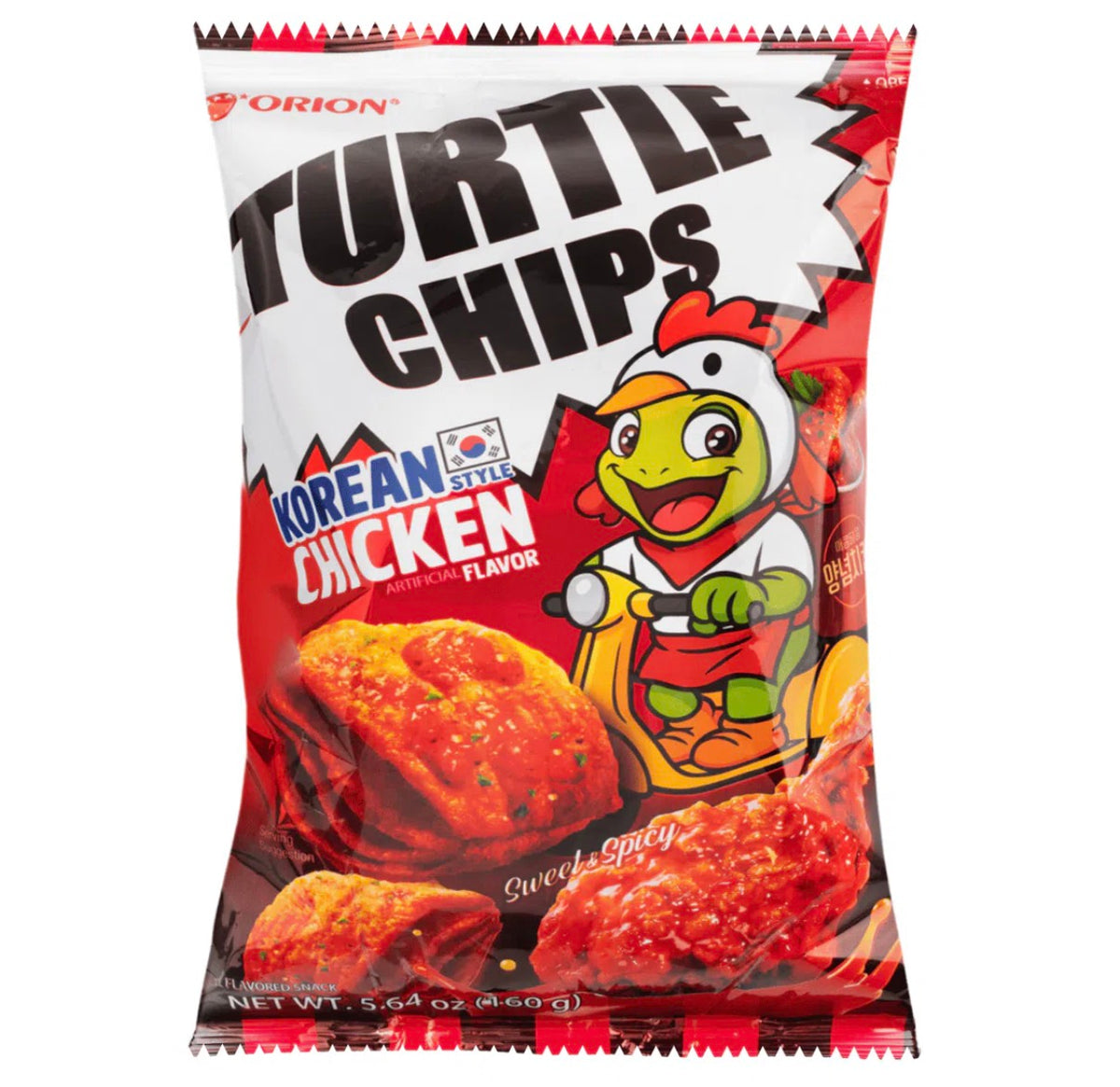 Turtle Chips Korean Chicken Flavor (160g)