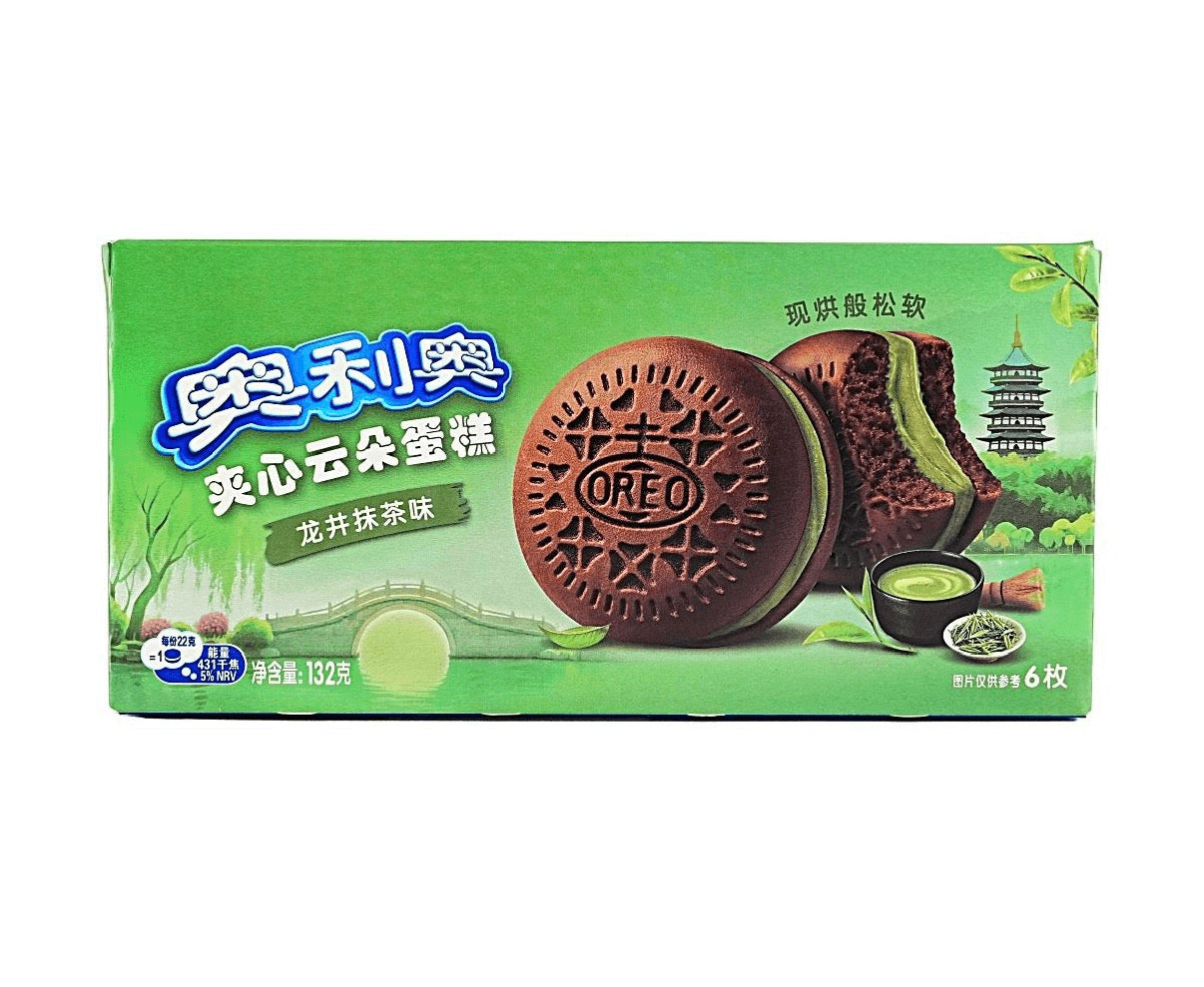 Oreo Cakesters Longjing Matcha 6 Pack (4.66oz)