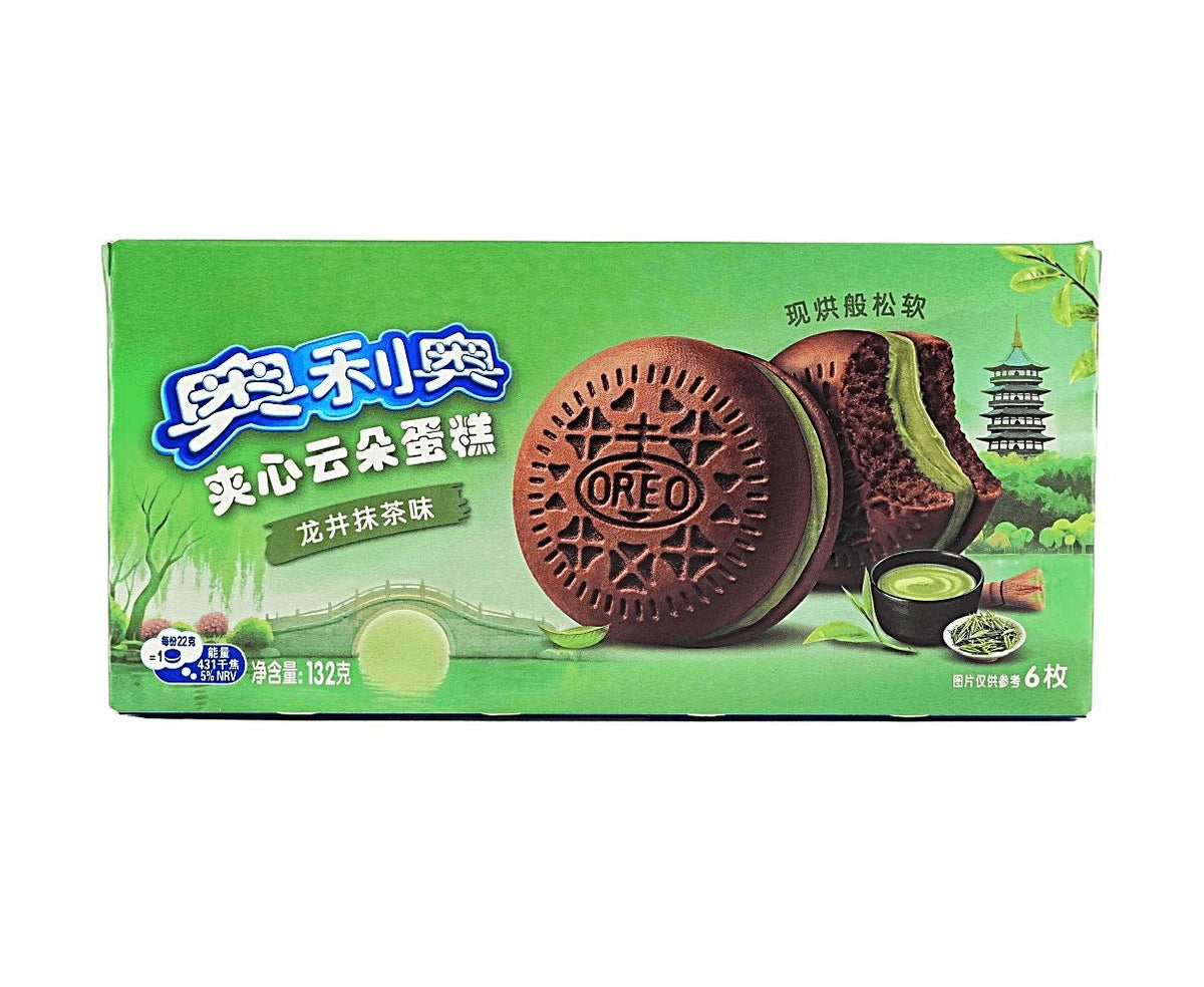 Oreo Cakesters Longjing Matcha 6 Pack (4.66oz)