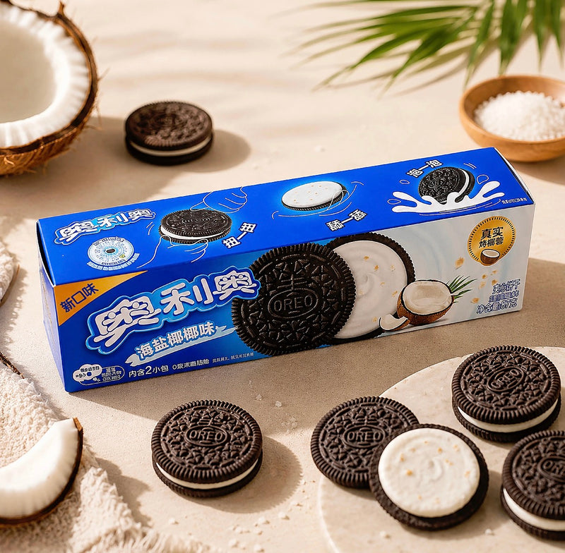 Oreo Sea Salt Coconut 🥥 (87g) coming soon!