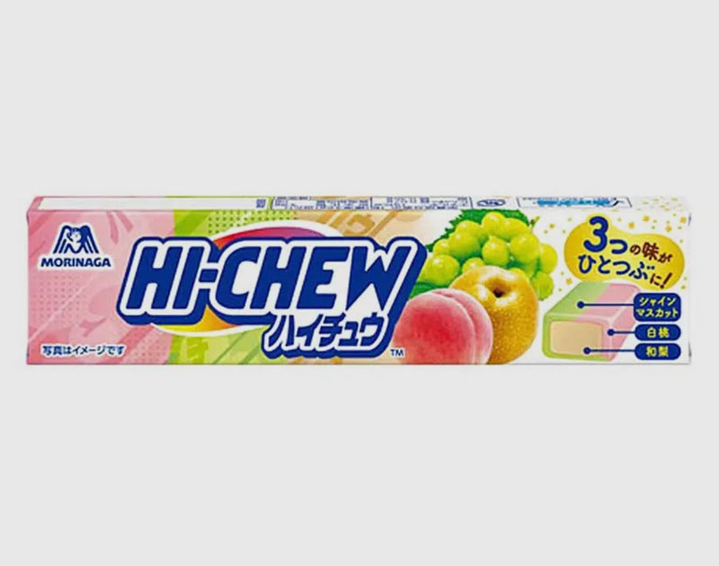 Hi-Chew White Peach, Pear, Green Grape (12pcs)