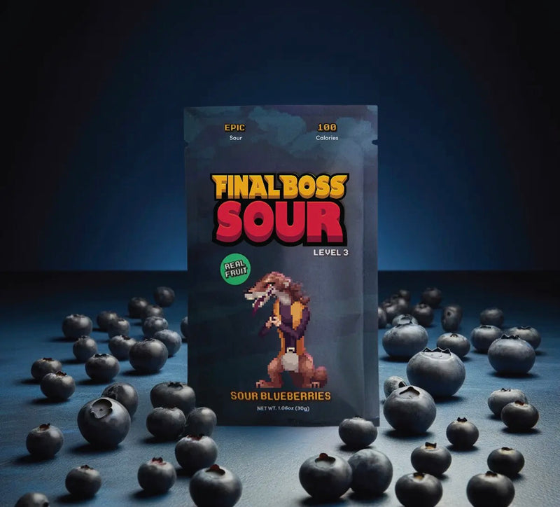 Final Boss Sour Blueberries (30g)