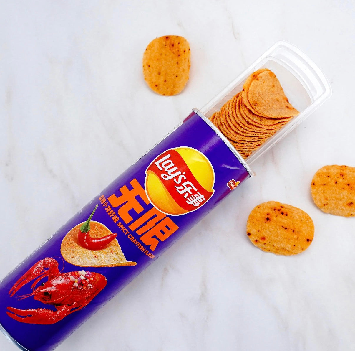 Lay’s Stax Spicy Crayfish (88g)