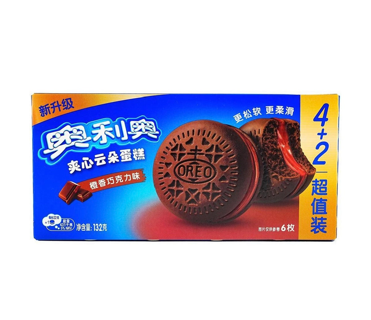 Oreo Cakesters Orange & Chocolate (132g)