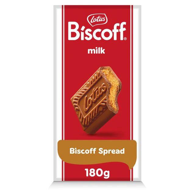 Lotus Biscoff Milk Chocolate w/ Cookie Butter (180g)