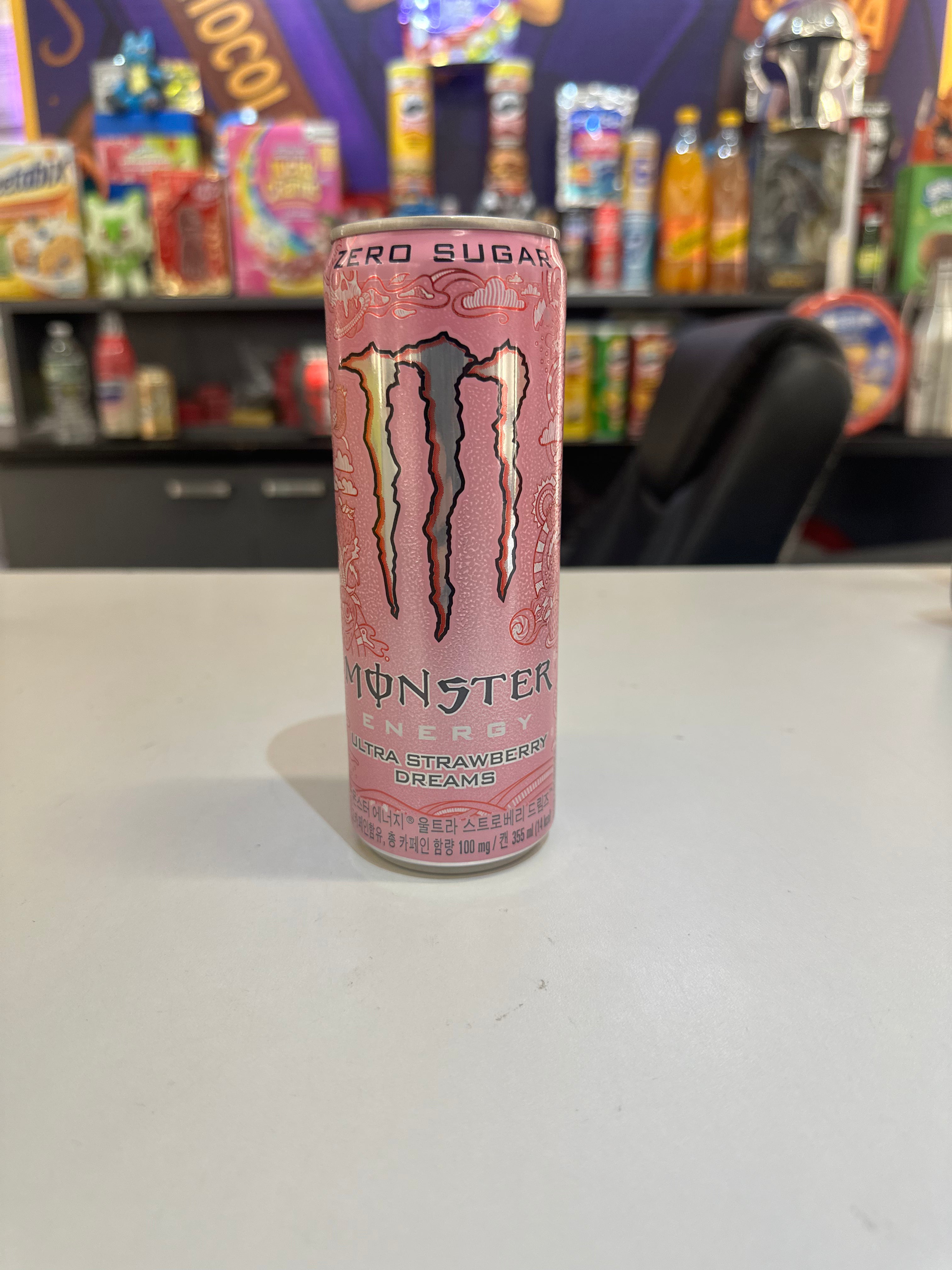 Monster Zero Sugar Ultra Strawberry Dreams (355ml)