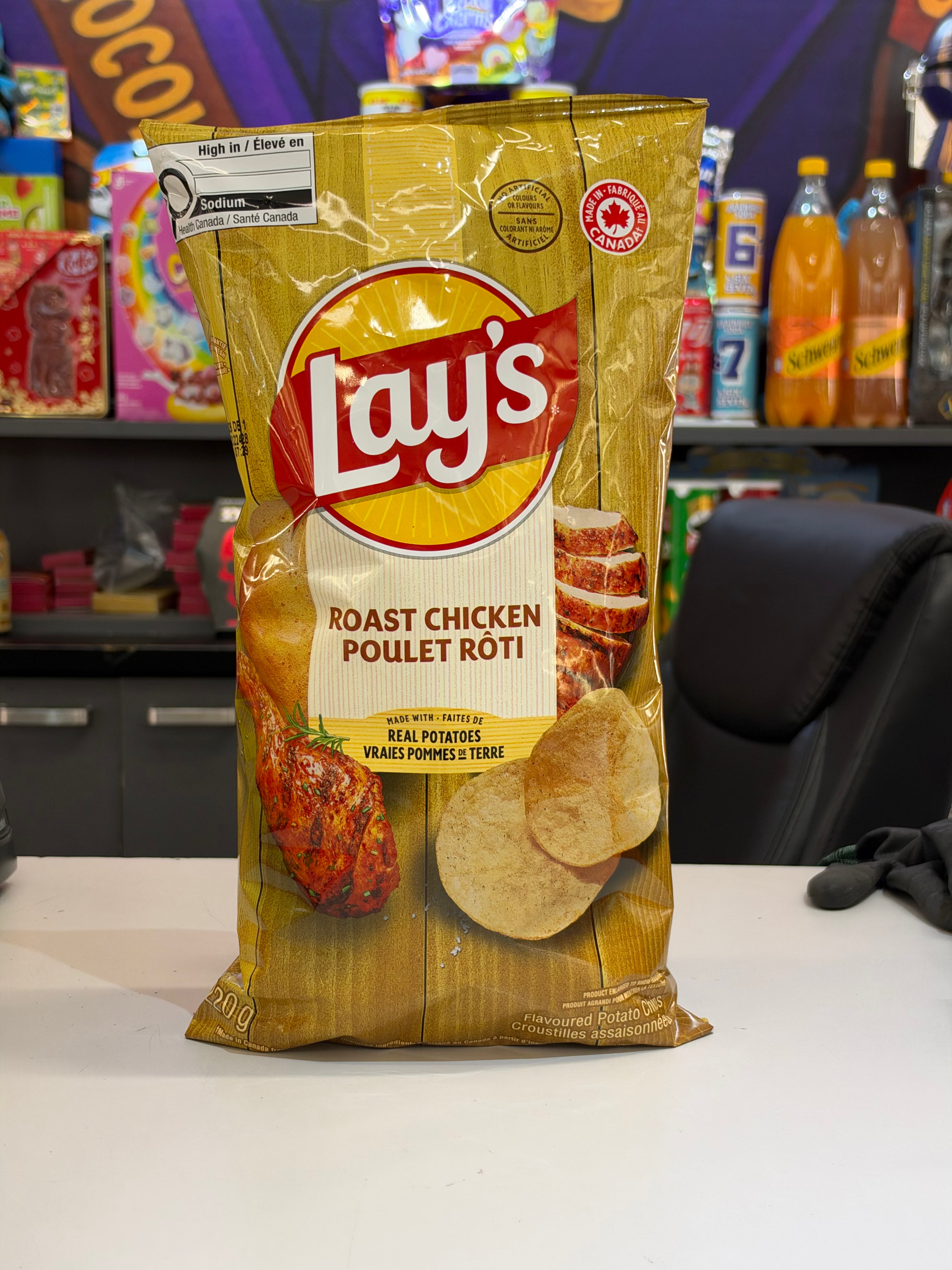 Lay’s Roast Chicken (220g) Gluten-Free! No Food Dyes!