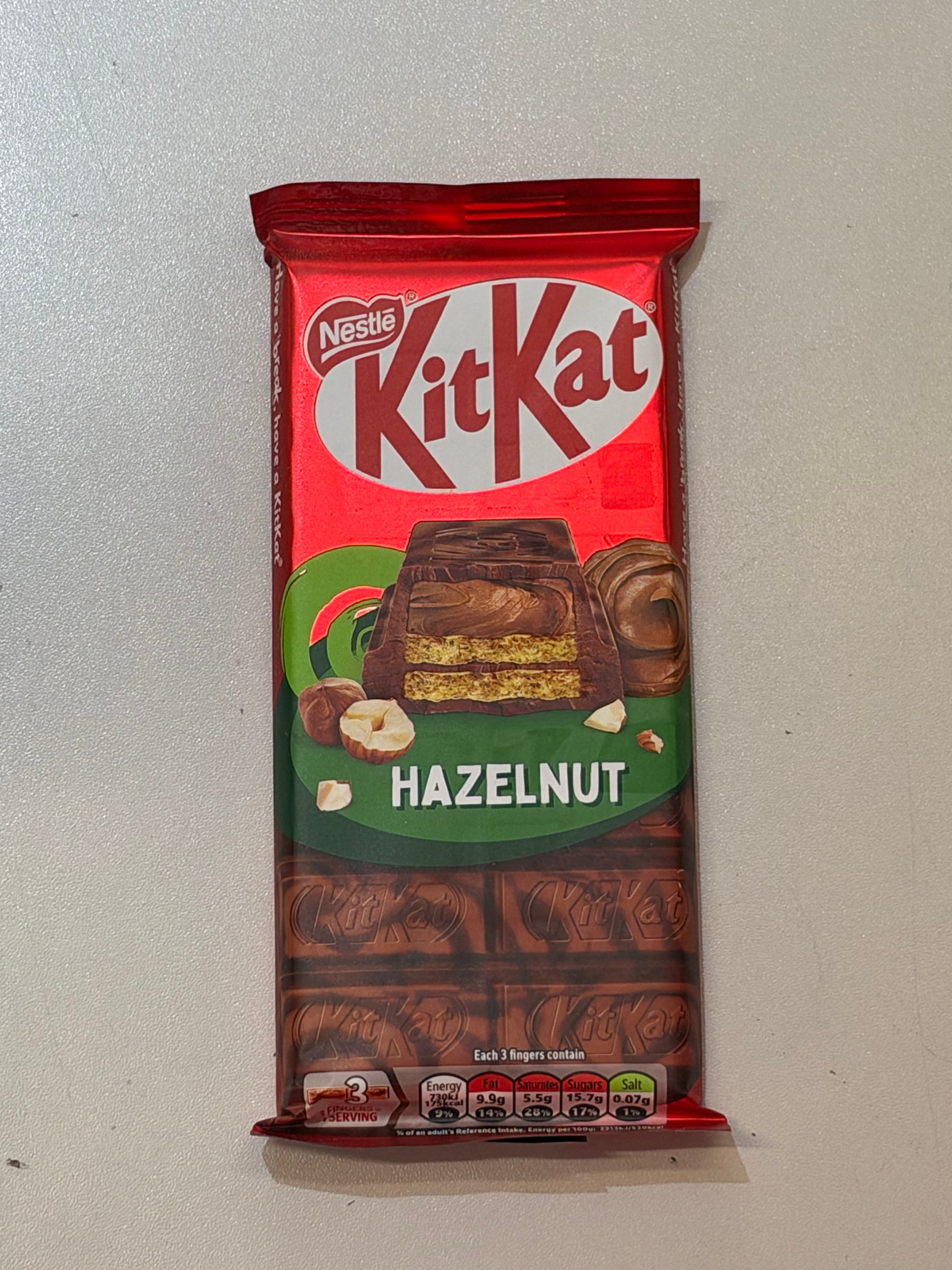KitKat Hazelnut Crunch Bar (99g)