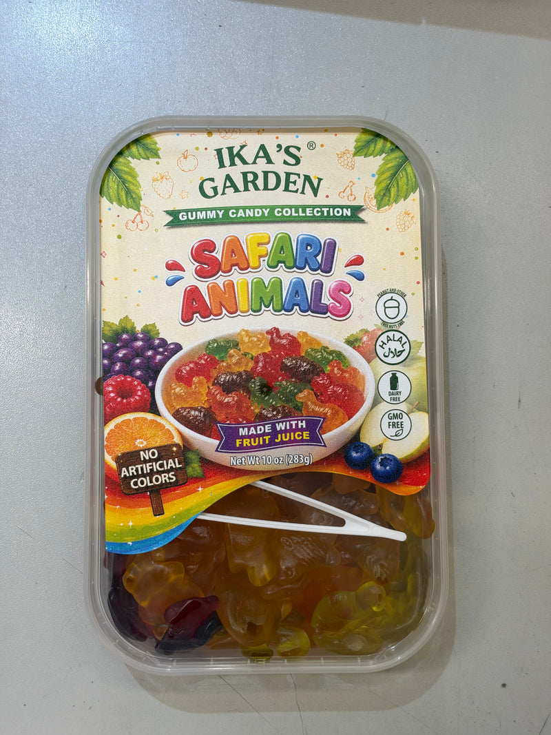 Ika’s Garden Safari Animals Gummies (283g) (Gluten Free!)