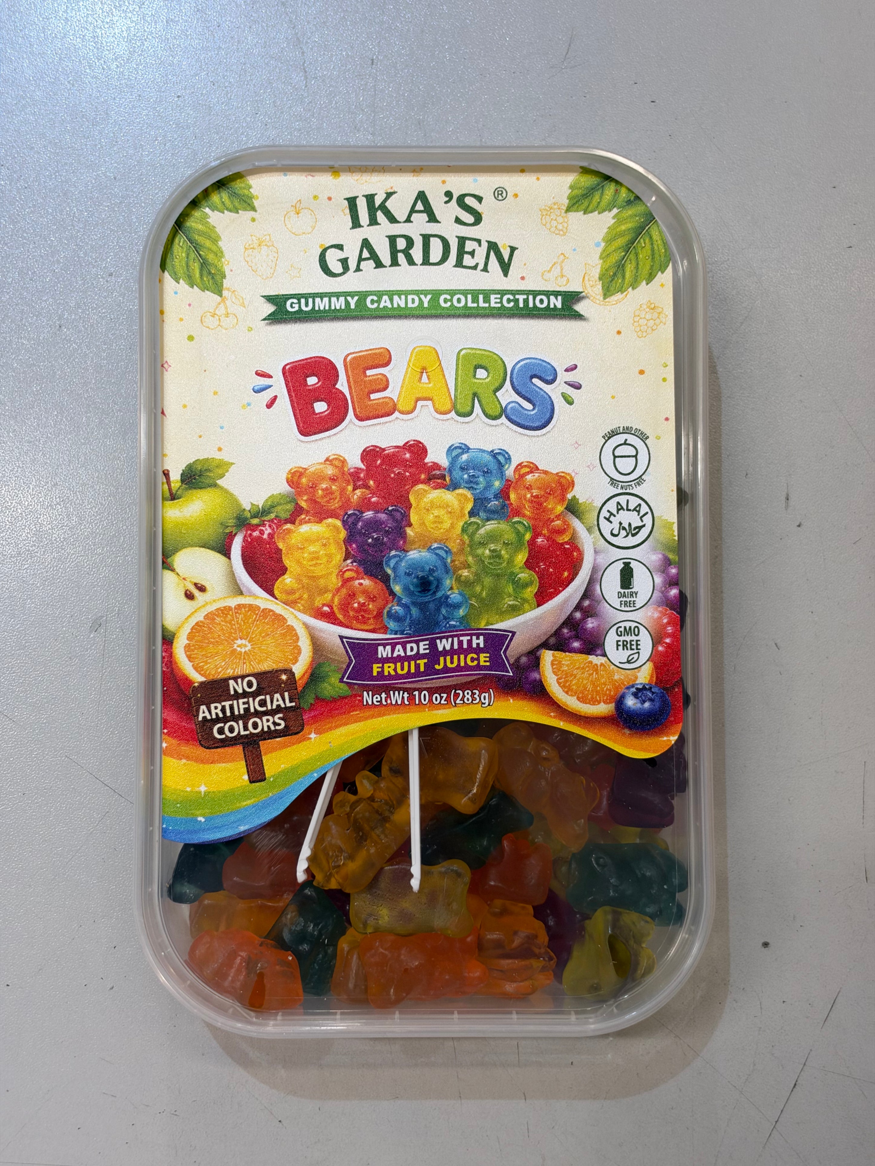 Ika’s Garden Gummy Bears (283g) (Gluten Free!)
