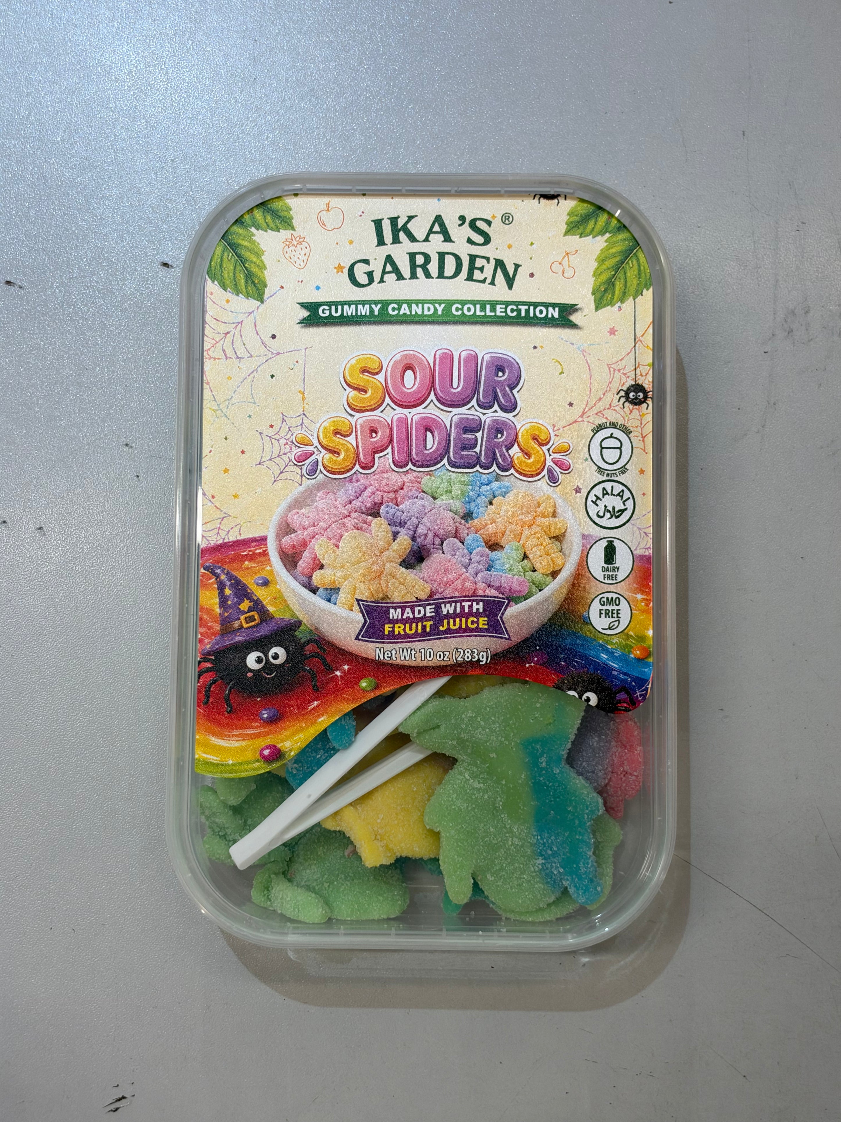 Ika’s Garden Sour Spiders (283g)
