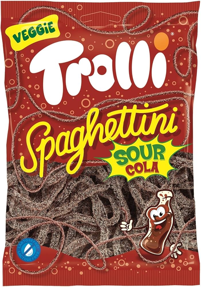 Trolli Spaghettini Sour Cola (Veggie Based) (100g)