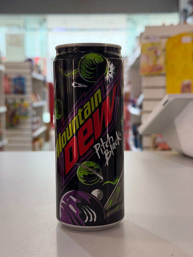 Mountain Dew Pitch Black (330ml) Poland Version!
