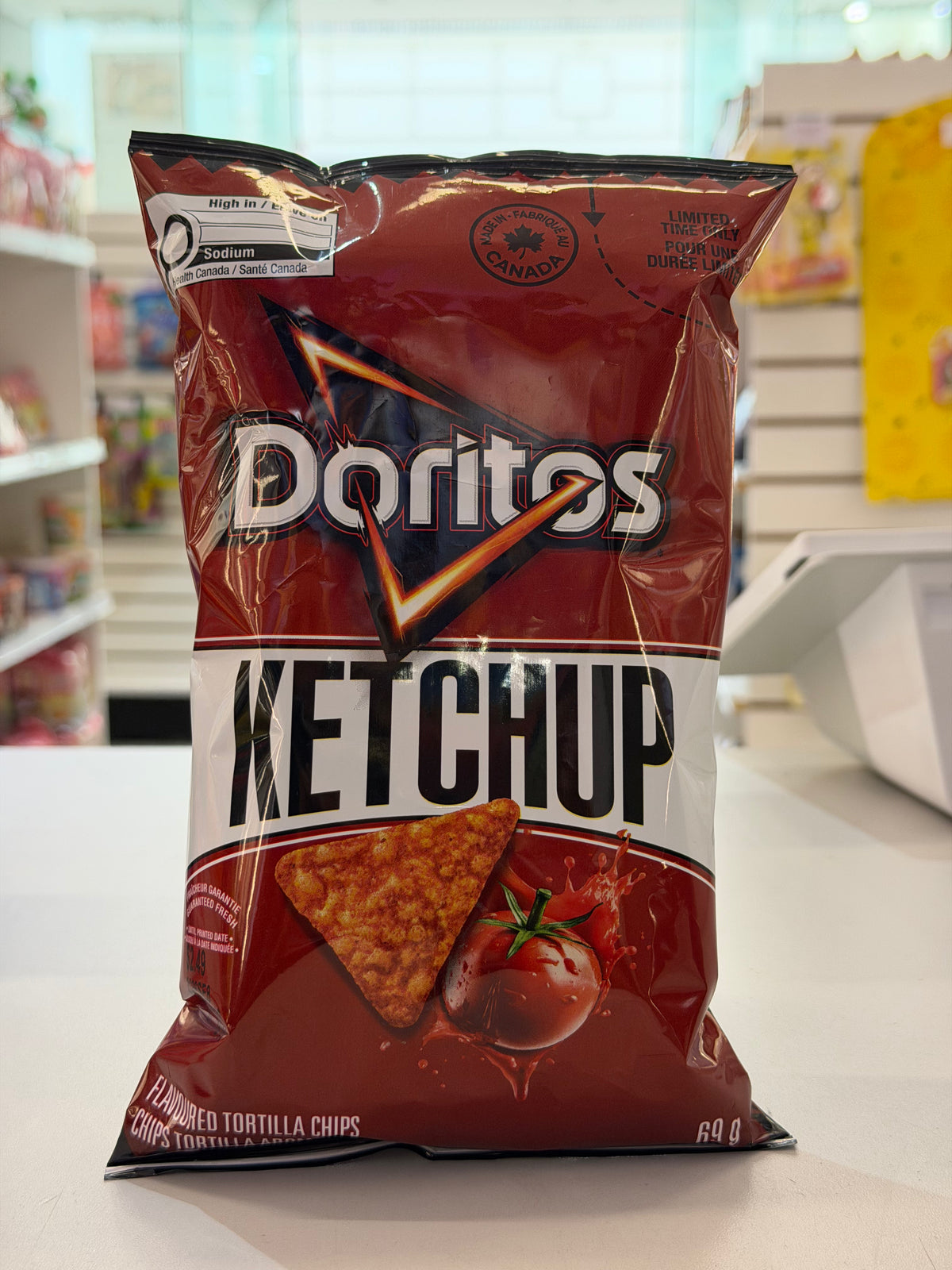 Doritos Ketchup NO RED 40!