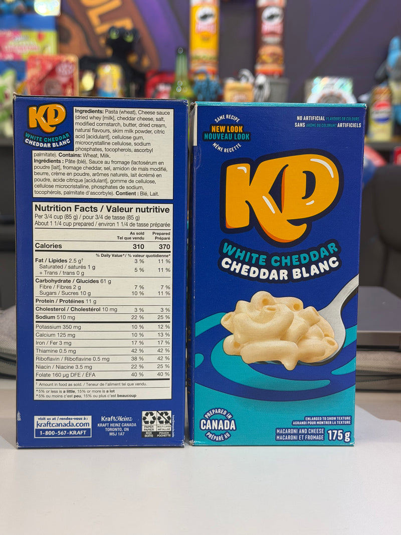Kraft Dinner White Cheddar Mac & Cheese (175g)