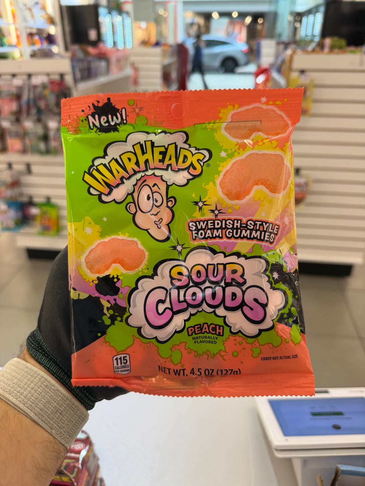 Warheads Sour Clouds Peach (85g)