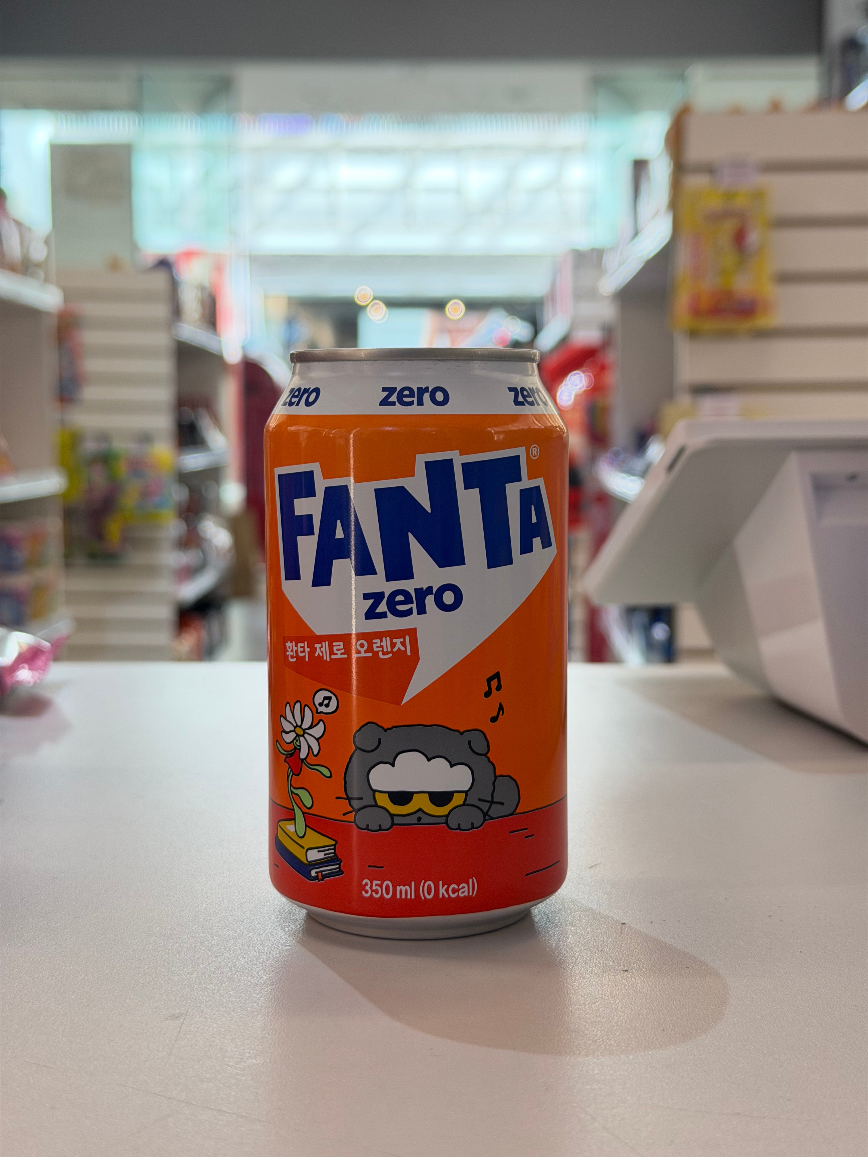 Fanta Orange Zero Sugar (350ml) South Koreas Version!