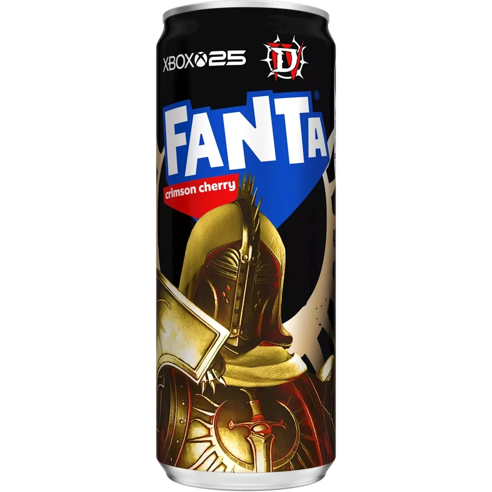 Fanta Crimson Cherry (330ml) Special Diablo Can!