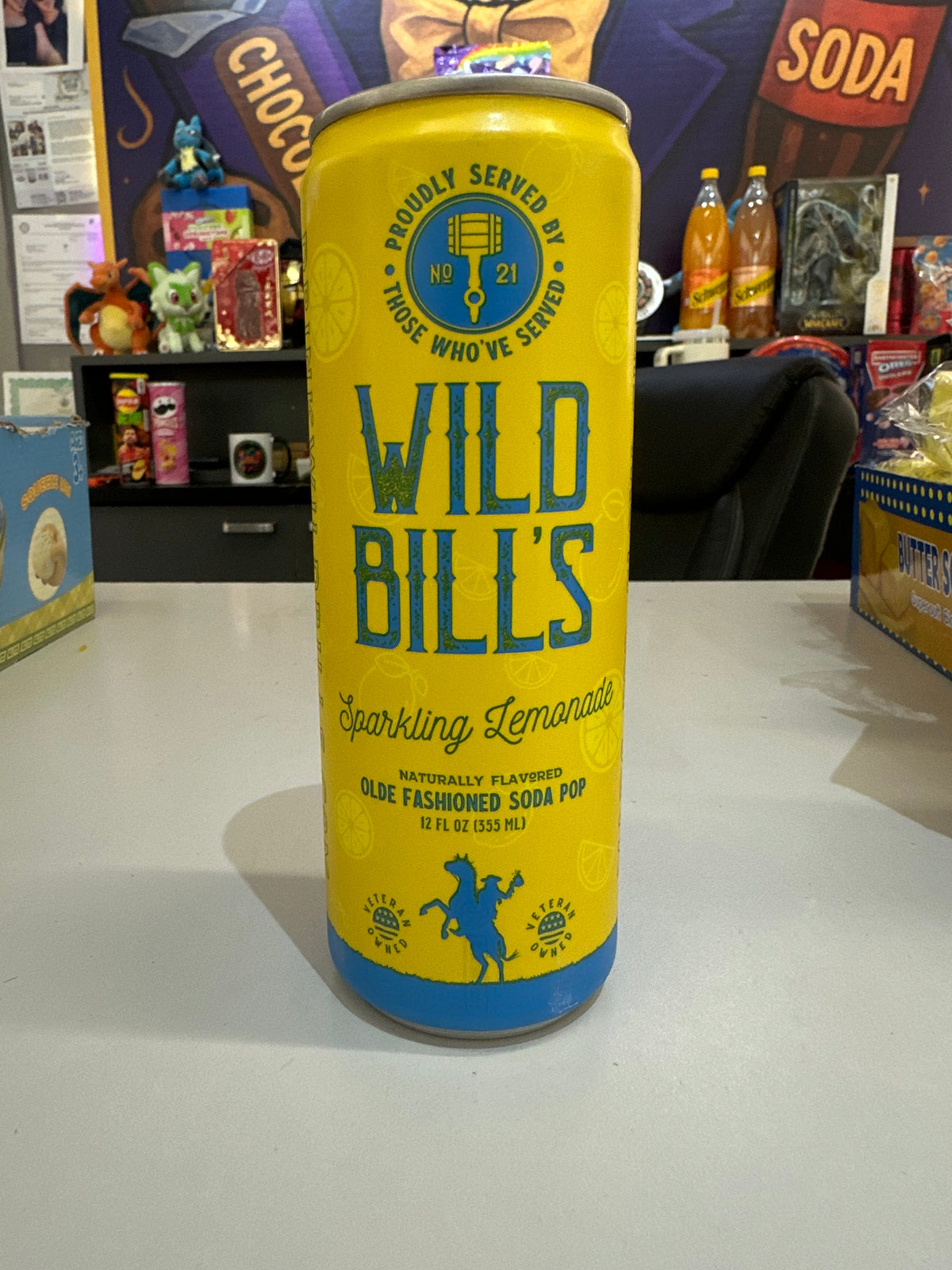 Wild Bill’s Sparkling Lemonade Soda Cane Sugar!!