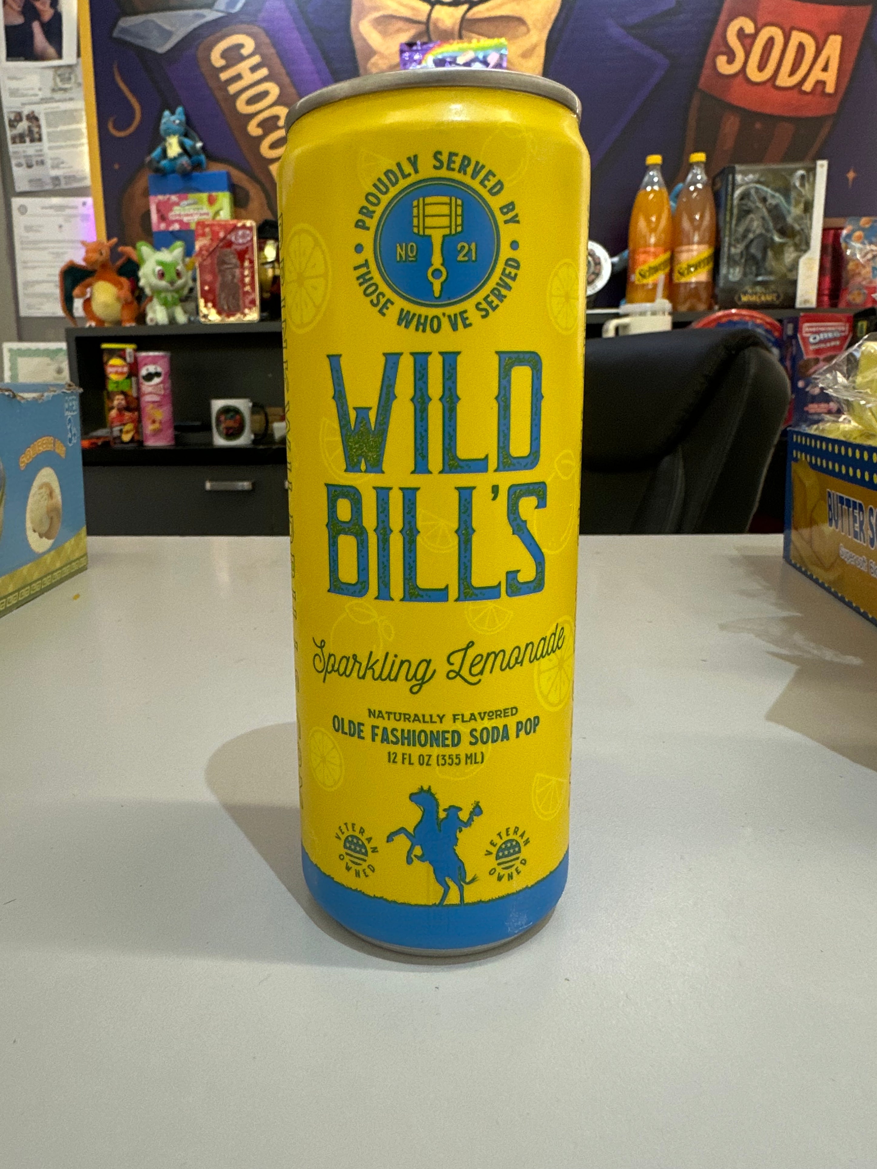 Wild Bill’s Sparkling Lemonade Soda Cane Sugar!!