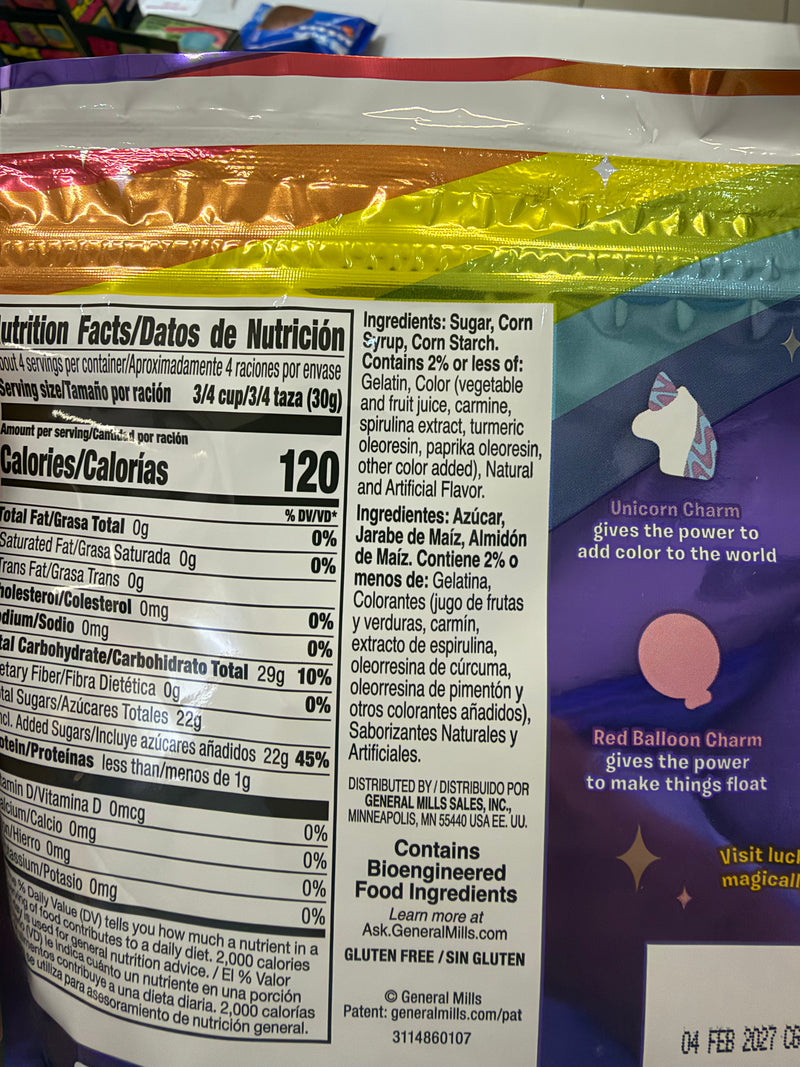 Lucky Charms Just Marshmallows 2 pack (8oz) No Food Dyes!!