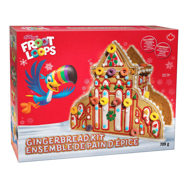 Fruit Loop Gingerbread Castle (709g)