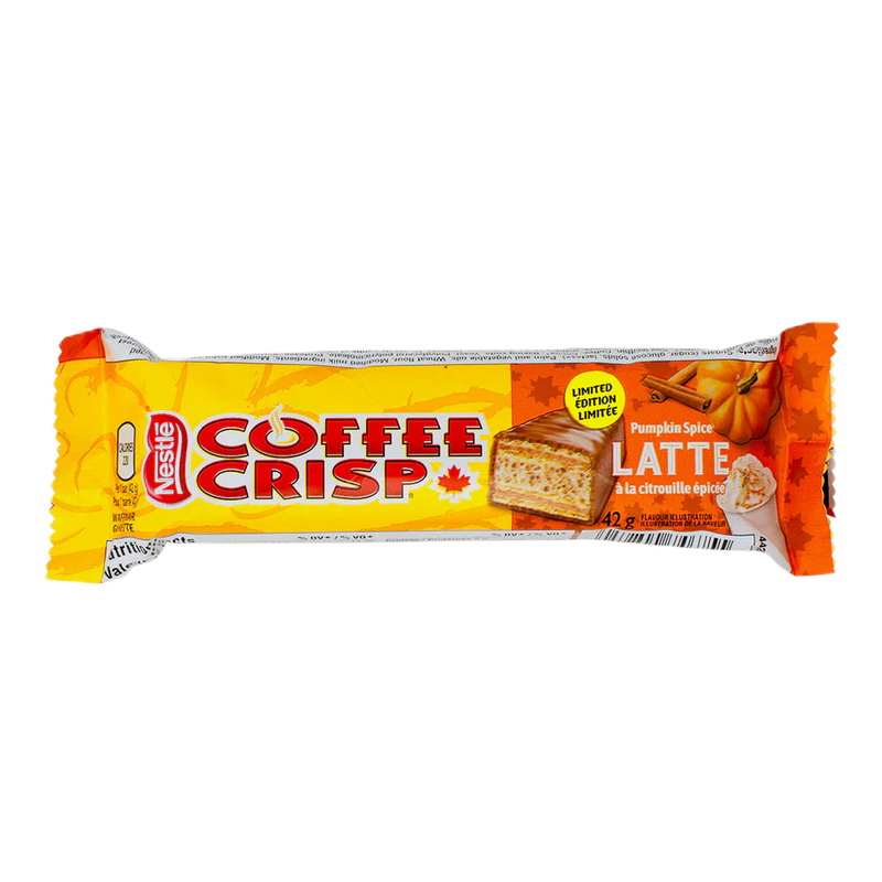 Coffee Crisp Pumpkin Spice Latte Bar (42g)