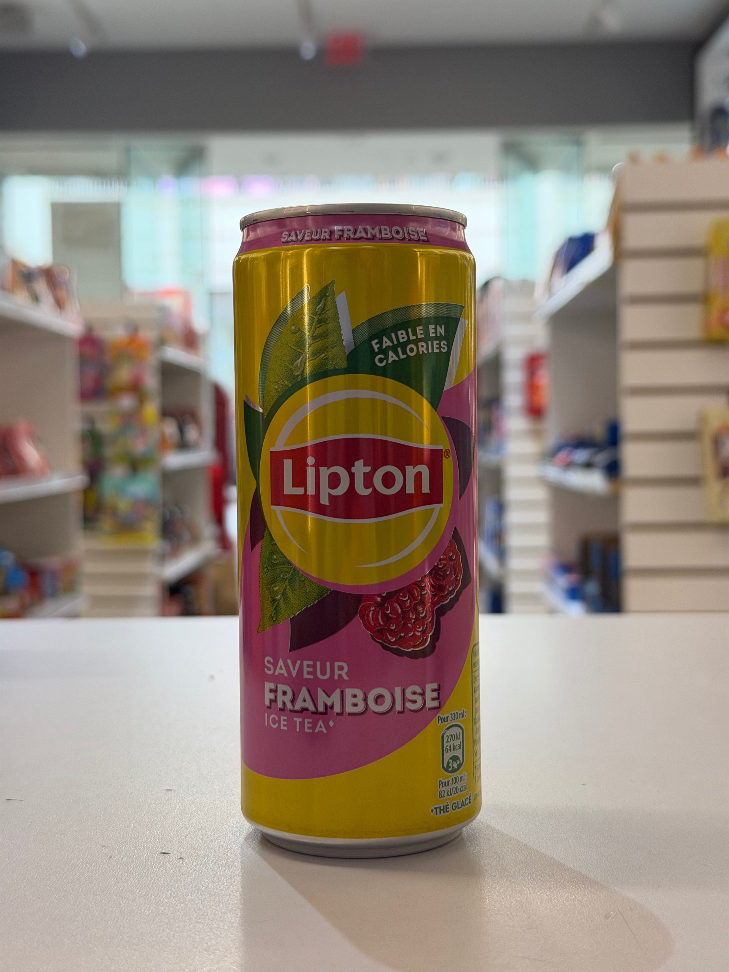 Lipton Raspberry Iced Tea (France Edition) (330ml)