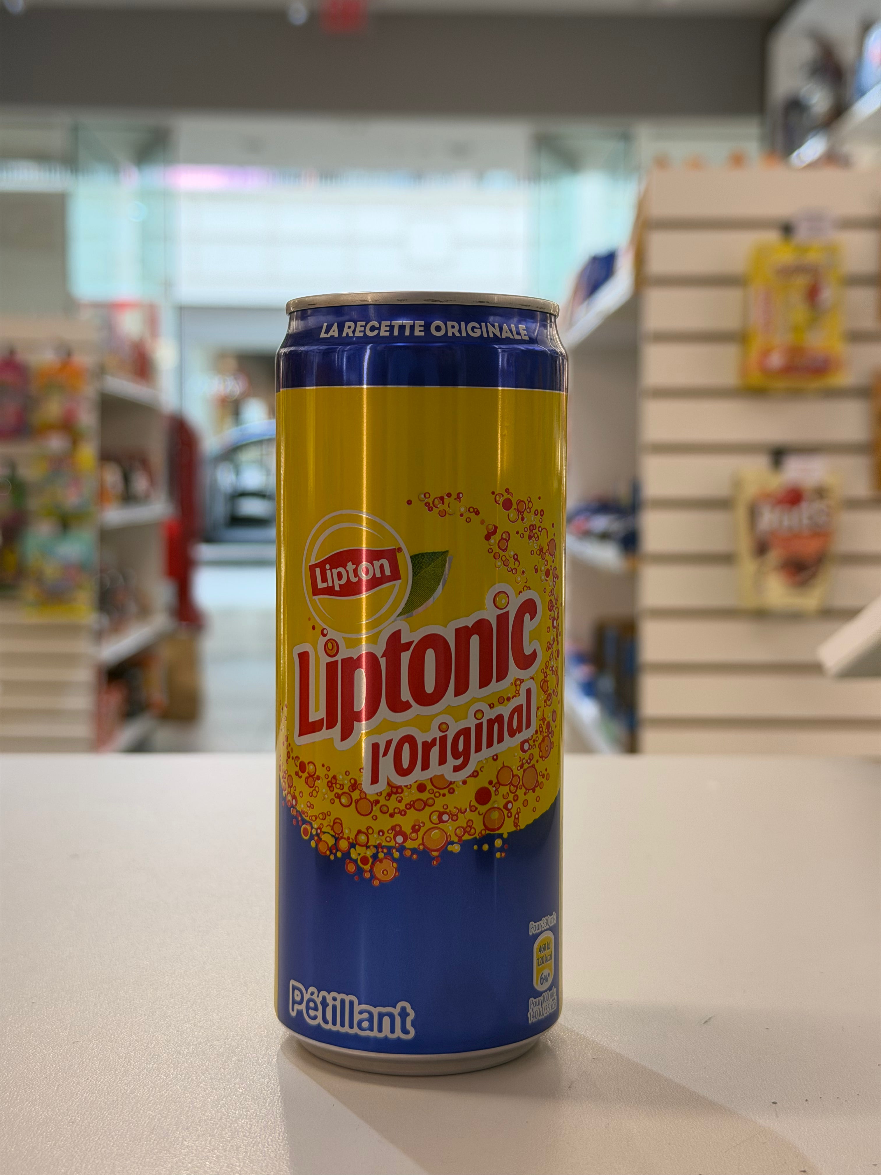 Lipton Liptonic Original Bubbly Ice Tea (France Edition) (330ml)