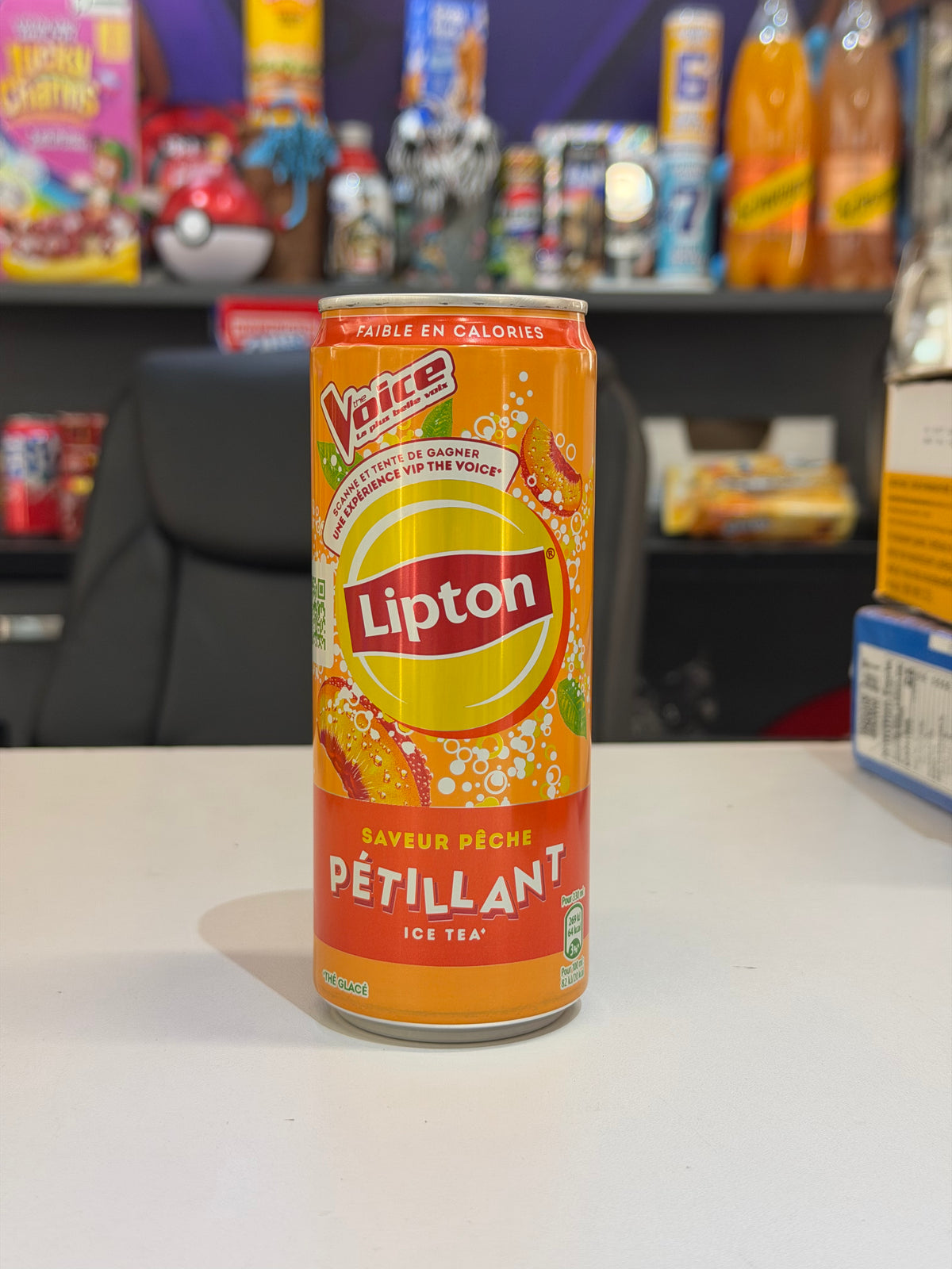 Lipton Bubbly Peach Tea (France Edition) (330ml)