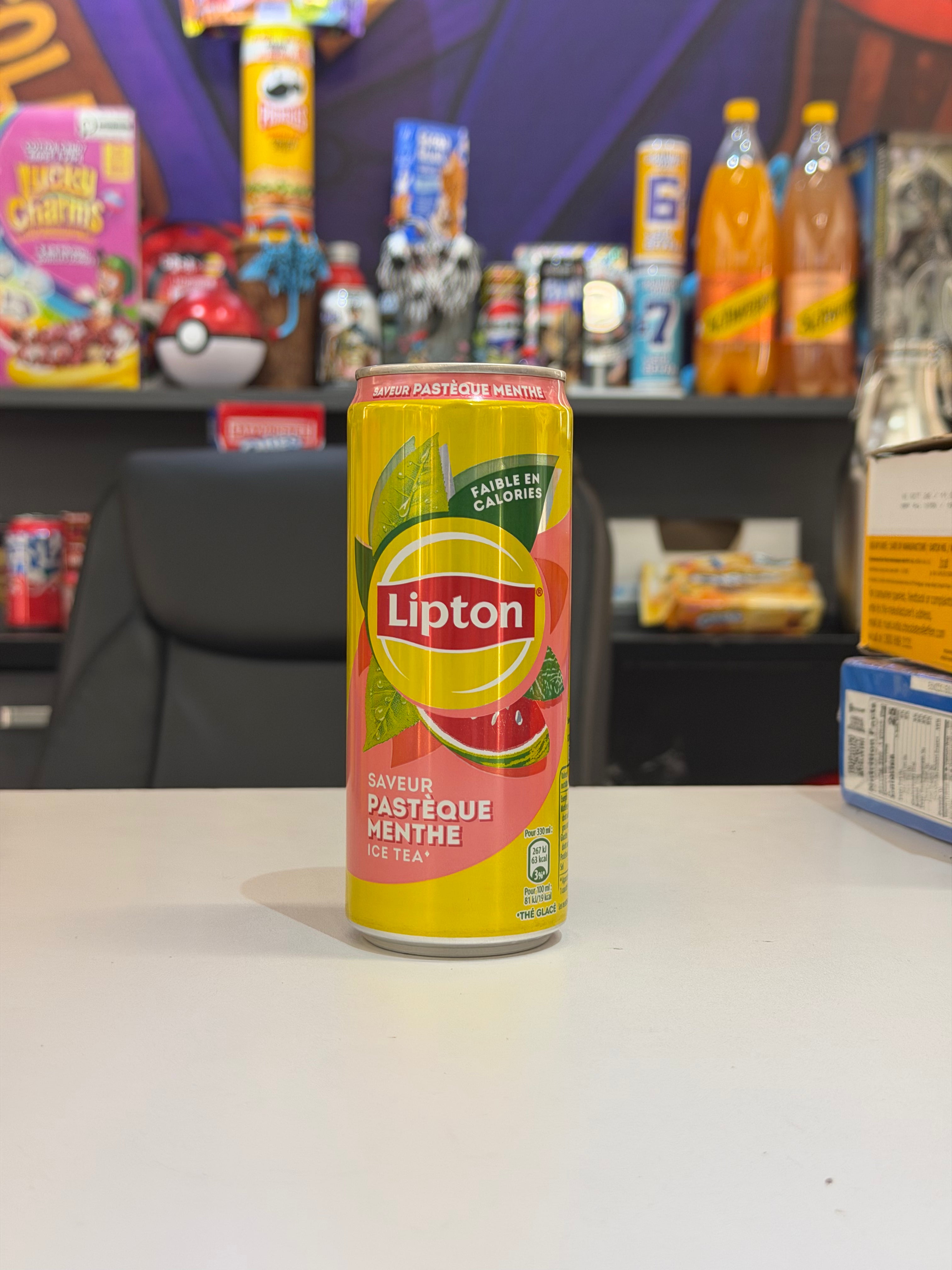 Lipton Watermelon Mint Iced Tea (France Edition) (330ml)