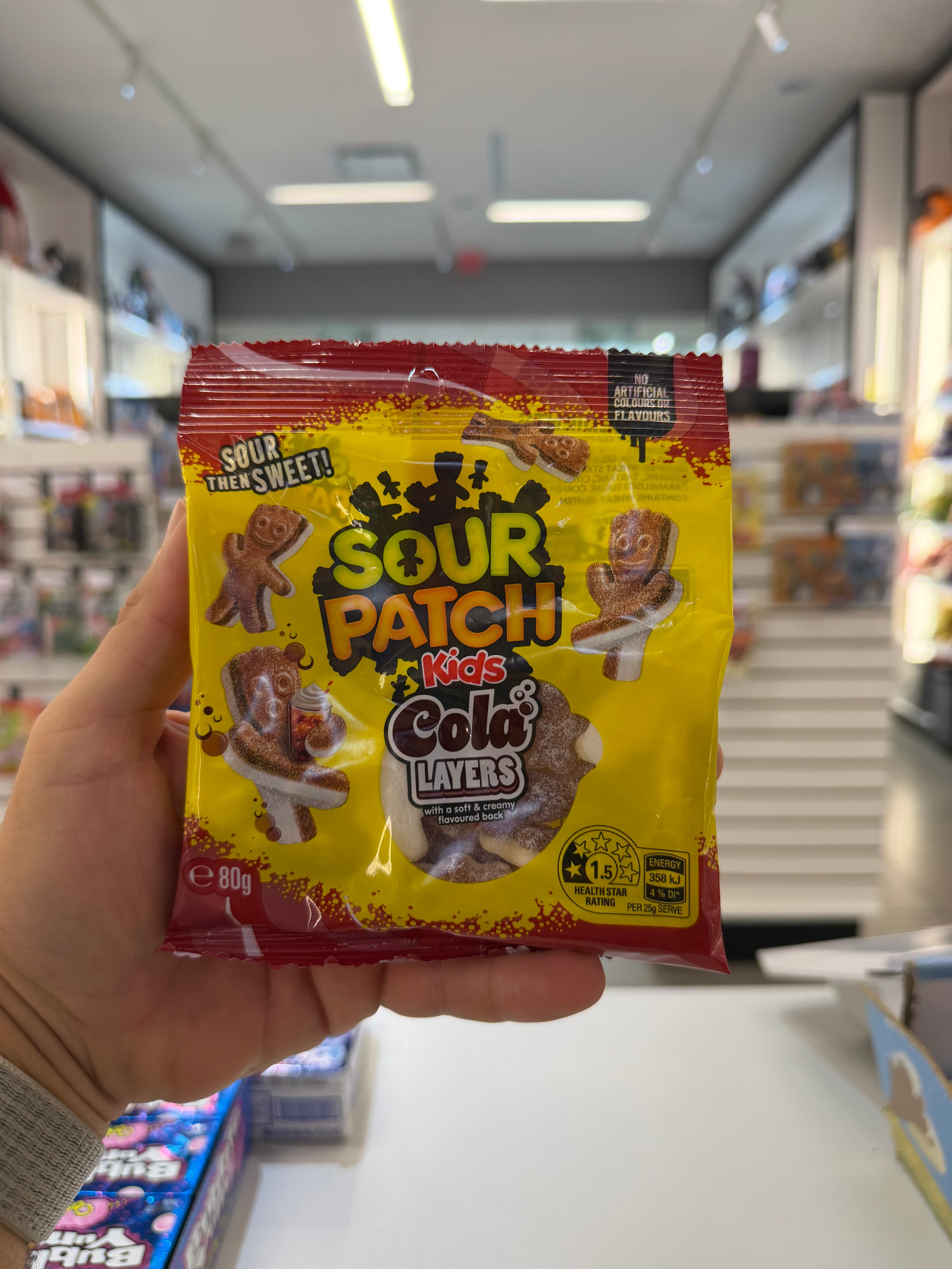 Sour Patch Kids Layers Cola (80g) No Red 40!