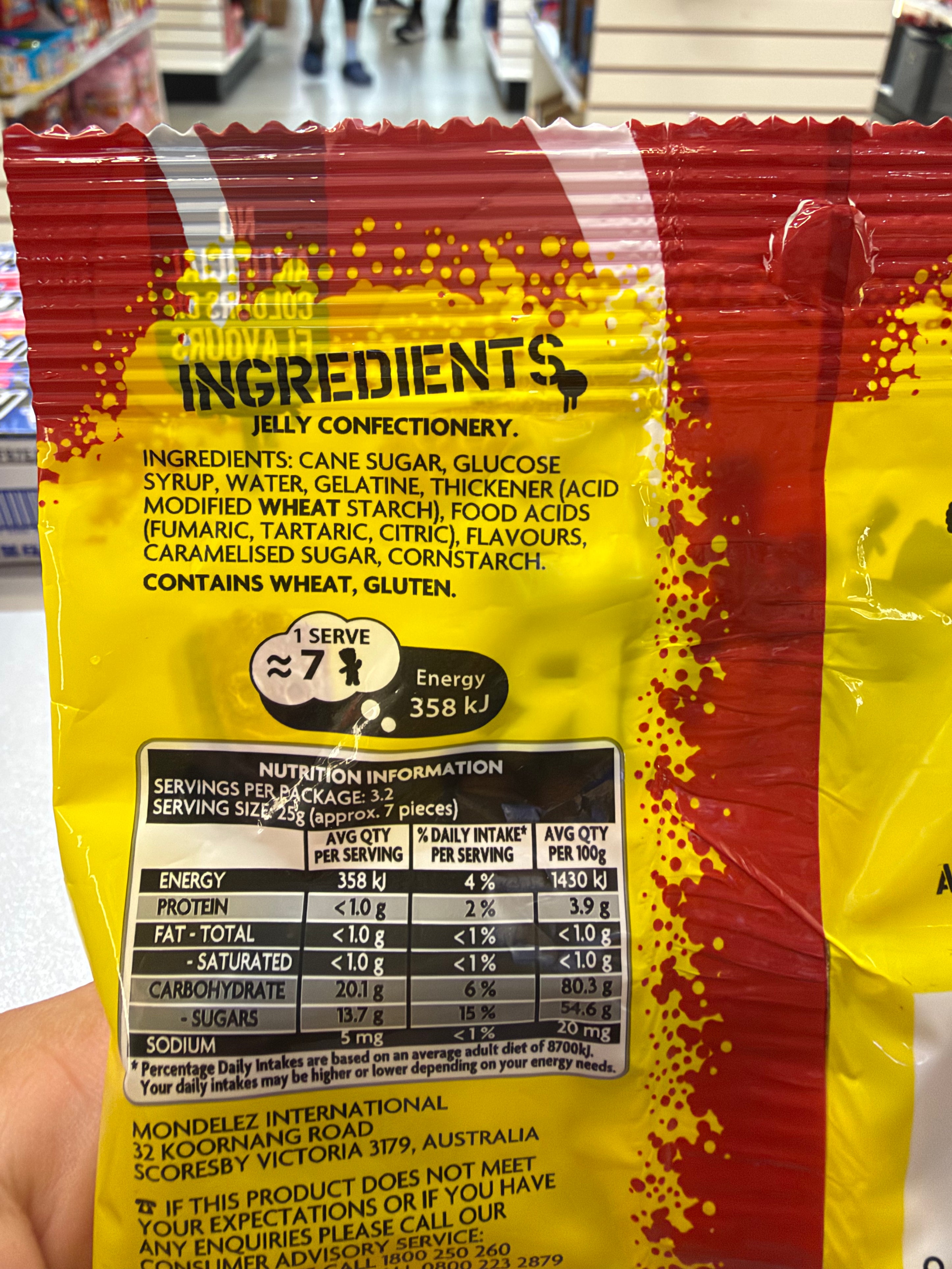 Sour Patch Kids Layers Cola (80g) No Red 40!