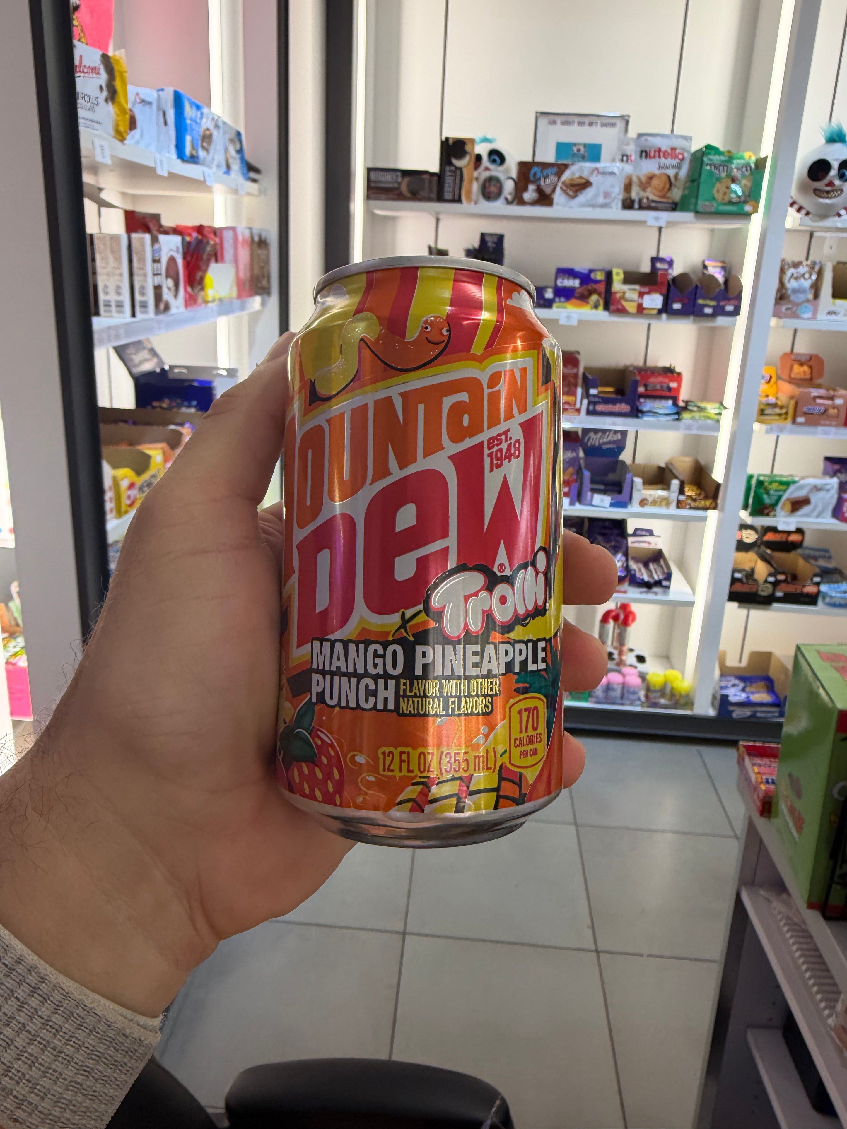 Mountain Dew TROLLI Mango Pineapple (12oz)