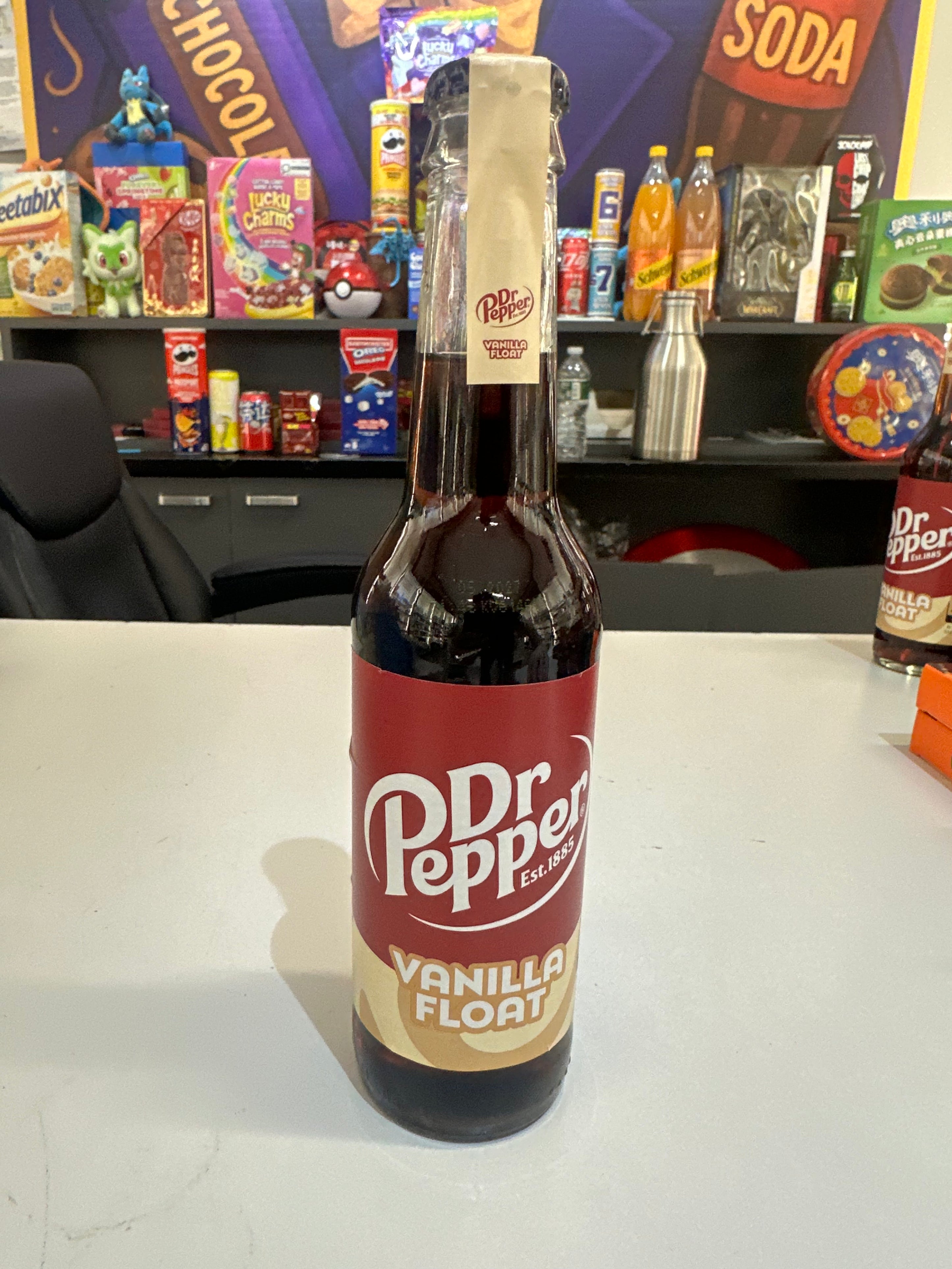 Dr. Pepper Vanilla Float Glass Bottle (9.3oz)