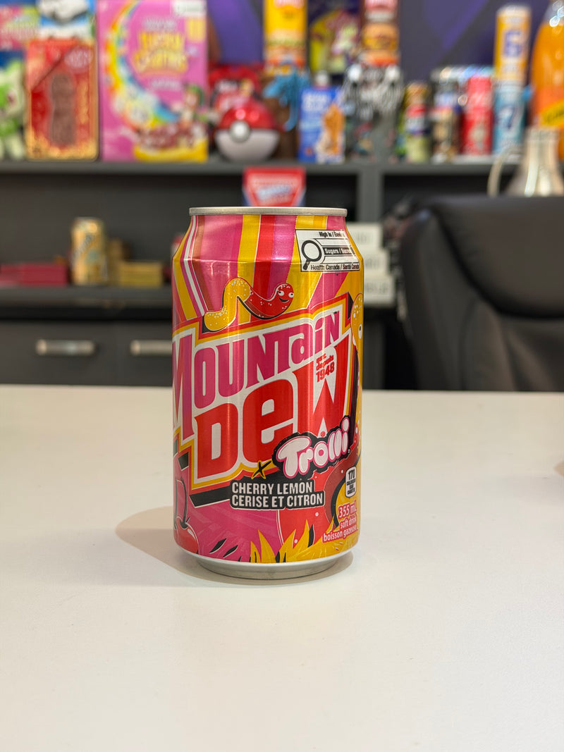Mountain Dew Trolli Cherry Lemon with Real Sugar!