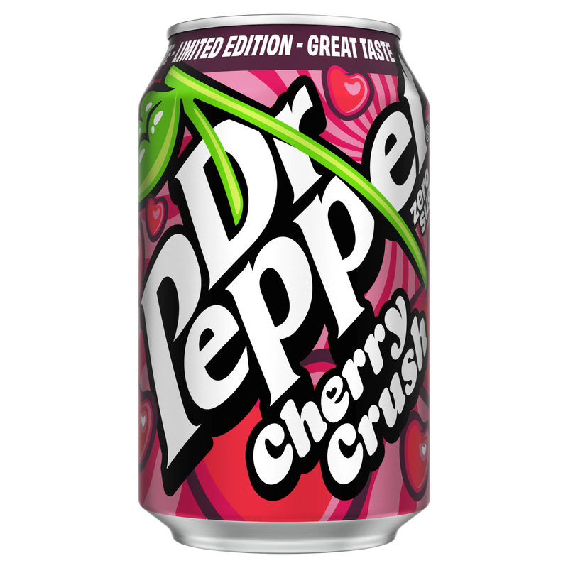 Dr Pepper Cherry Crush Zero Sugar (330ml)