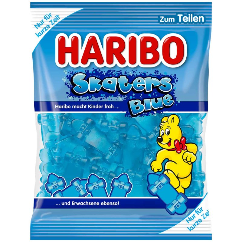 Haribo Skaters Blue Raspberry (175g)