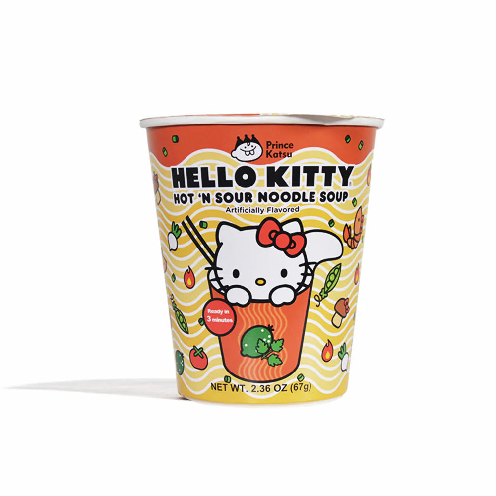 Hello Kitty Garden Veggie Ramen Hot & Sour (65g) | 203 Exotics