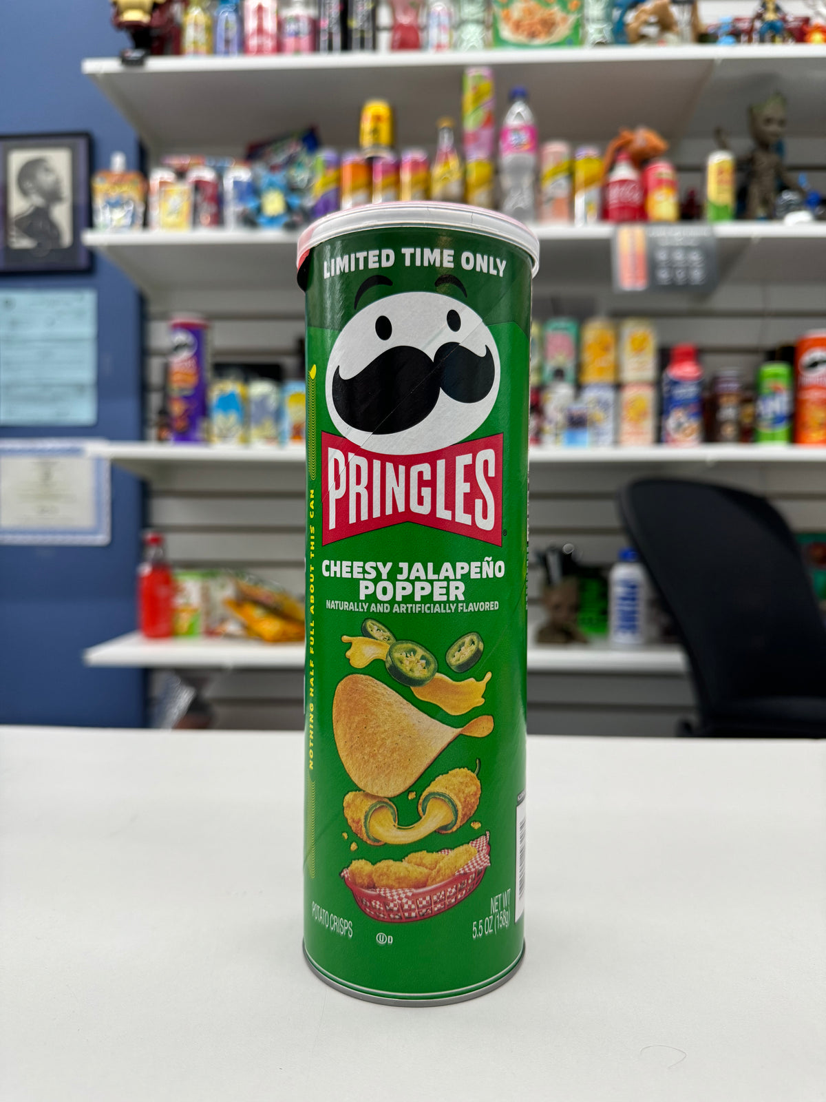 Pringles Cheesy Jalapeño Poppers Flavor (158g)