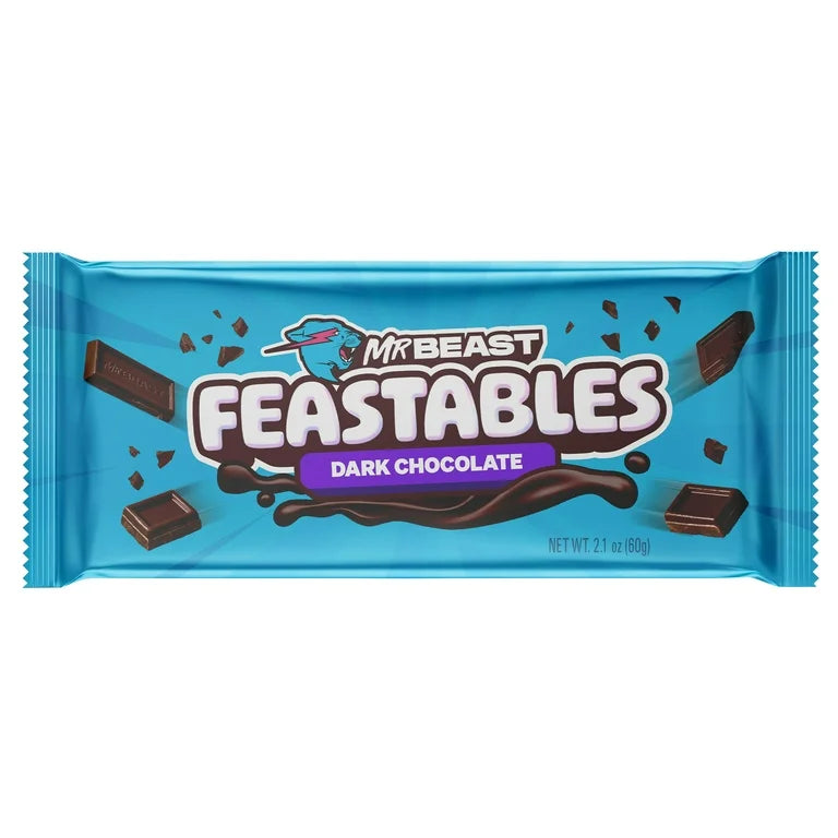 Feastables Mr Beast Bar Dark Chocolate (60g)