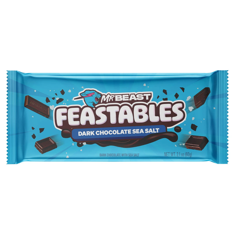 Feastables Mr Beast Bar Dark Chocolate Sea Salt (60g)
