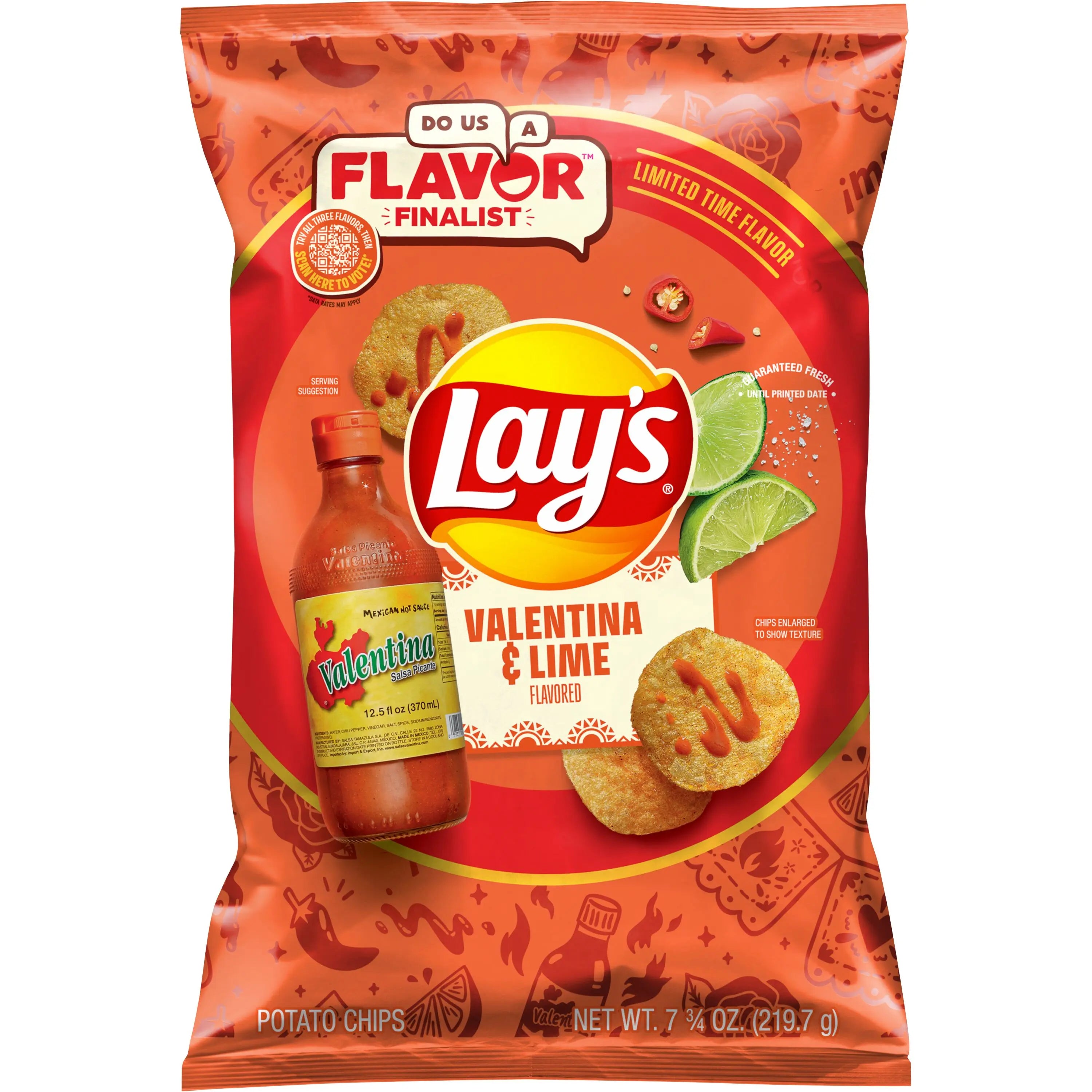 Lay’s Valentina & Lime (220g)