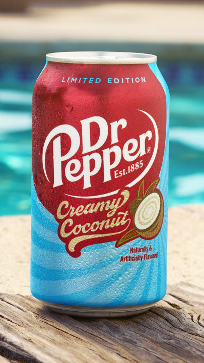 Dr Pepper Creamy Coconut (12oz)